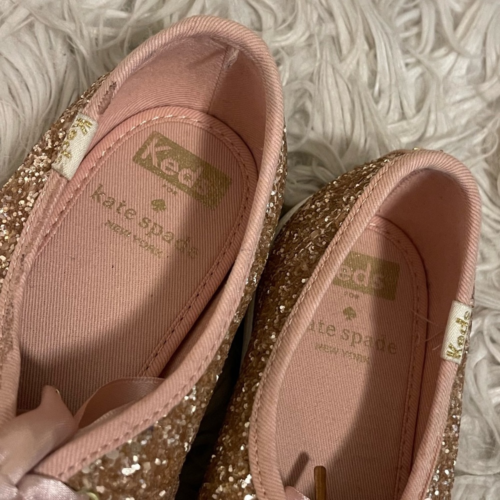 Pink | Glitter | Kate Spade | Keds - Picture 7 of 12